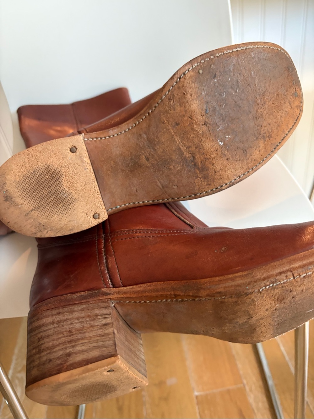 Men’s Vintage Dexter Leather boots 70’s - Picture 7 of 9